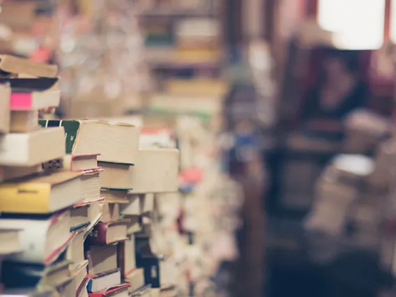 stacks of books