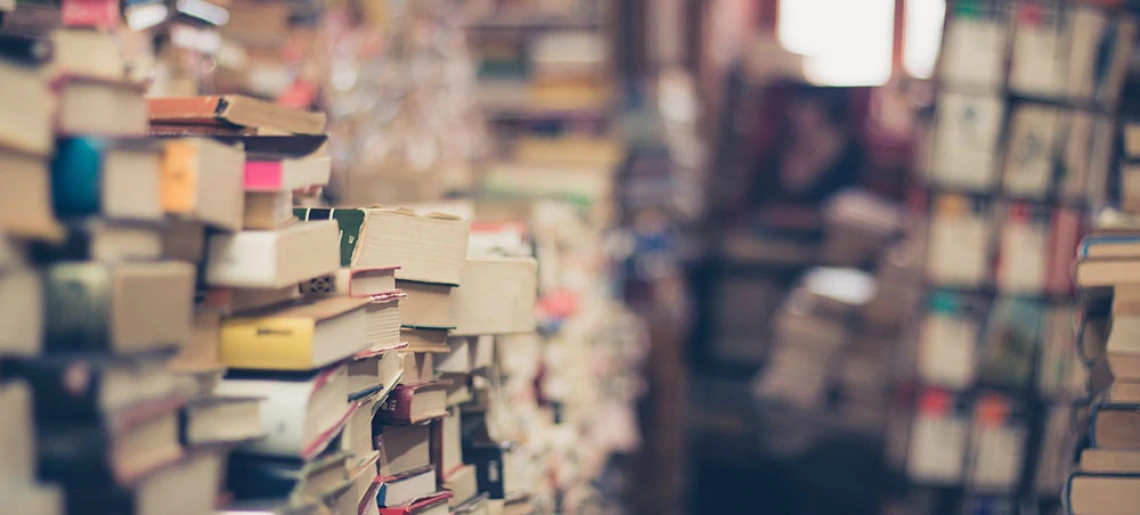 stacks of books