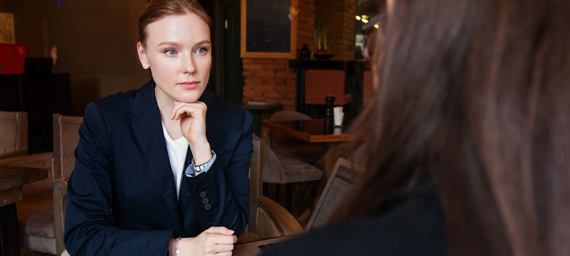 Executive woman in a meeting